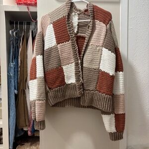 Handmade crochet cardigan